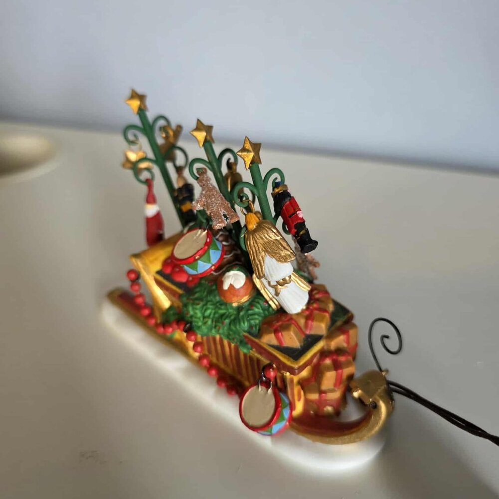EUC Dept 56 "Father Christmas's Journey" Heritage Collection Vintage - Picture 7 of 10